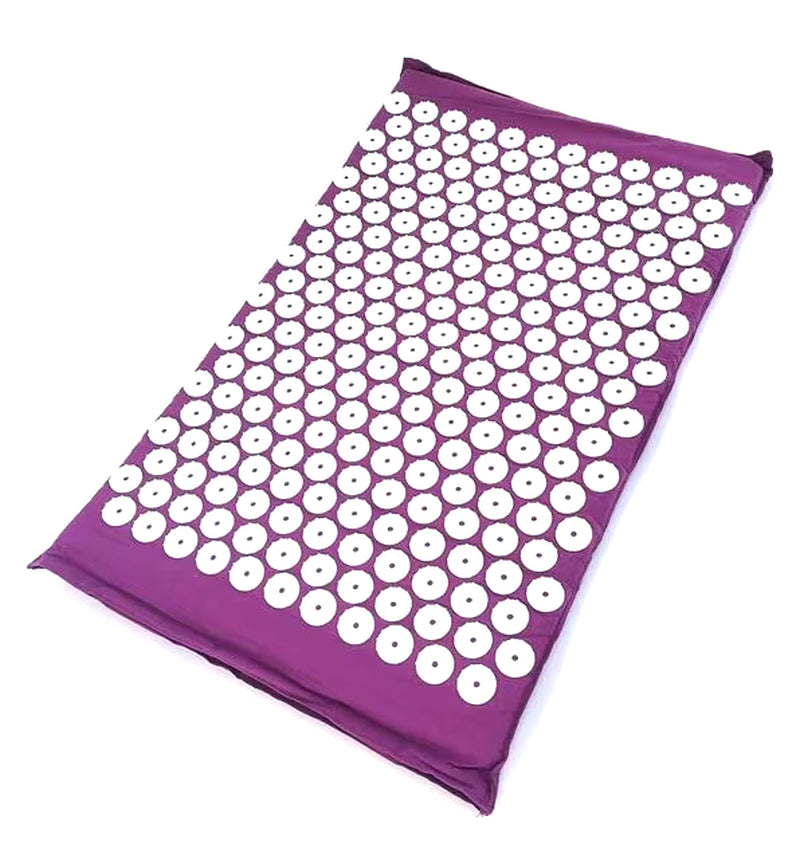 Yoga Acupoint Massage Pad Neck, Back, and Foot Massage Household Massger Pillow for Home Purple