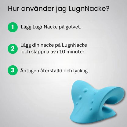 LugnNacke – Långvarig lindring mot nacksmärta